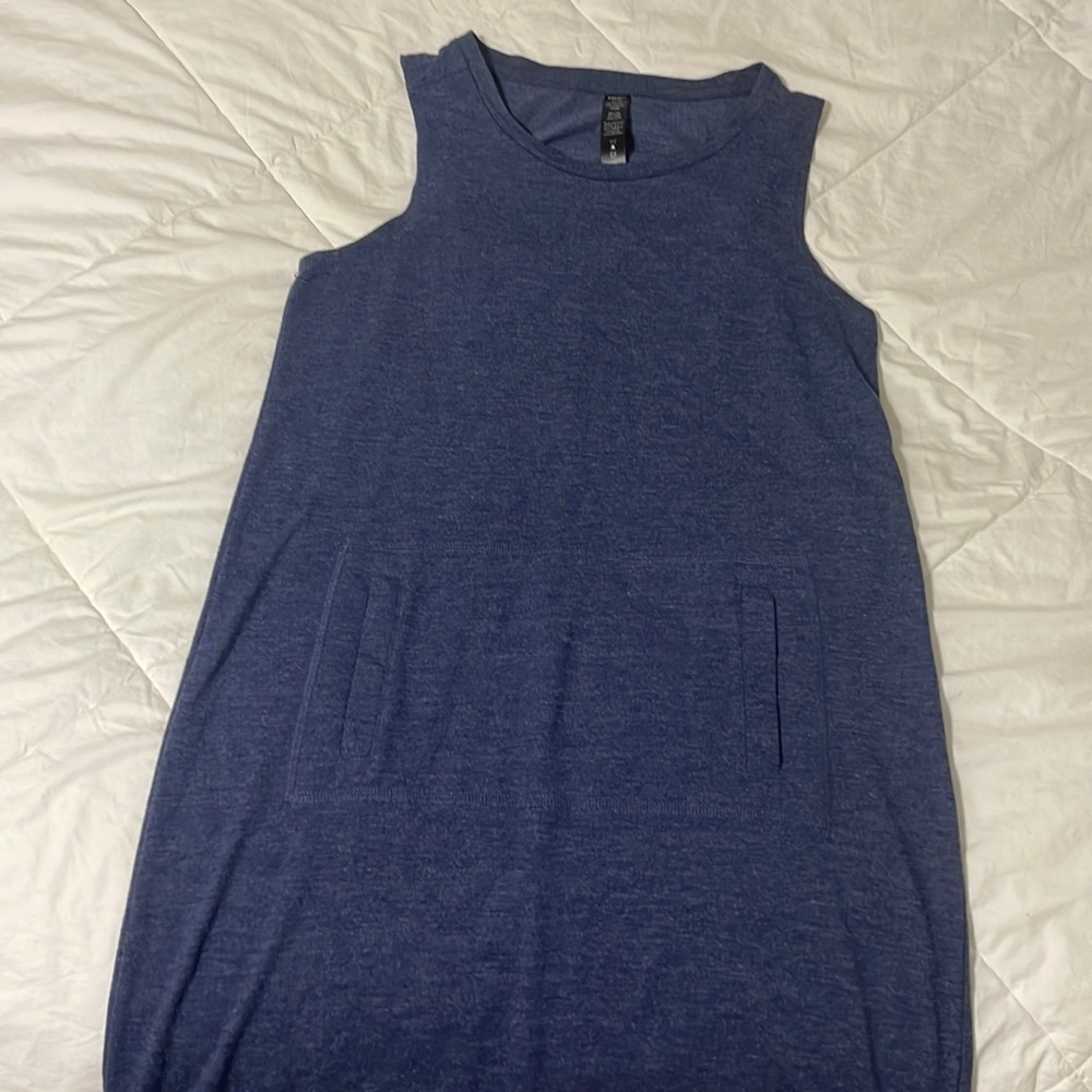 Dark Blue Flowy Dress